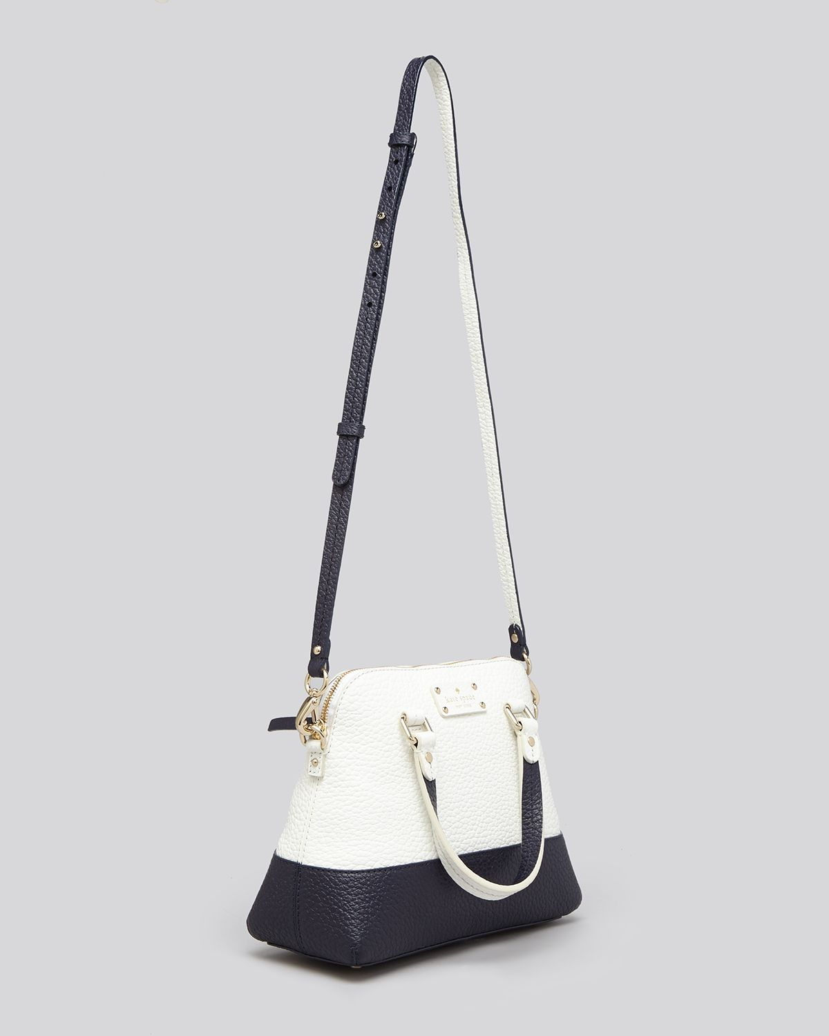 kate spade new york satchel grove court maise colorblock in black lyst kate spade new york satchel grove court maise colorblock in black lyst