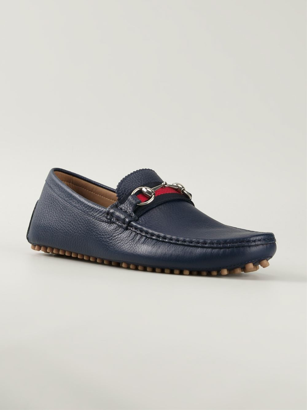 Gucci Driving Shoes in Blue for Men - Lyst