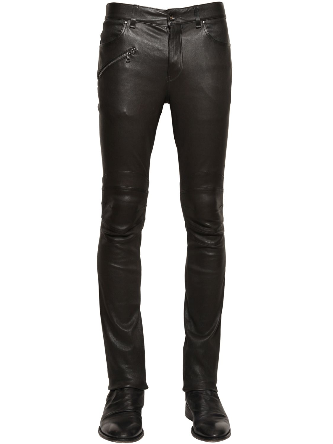 john varvatos leather pants