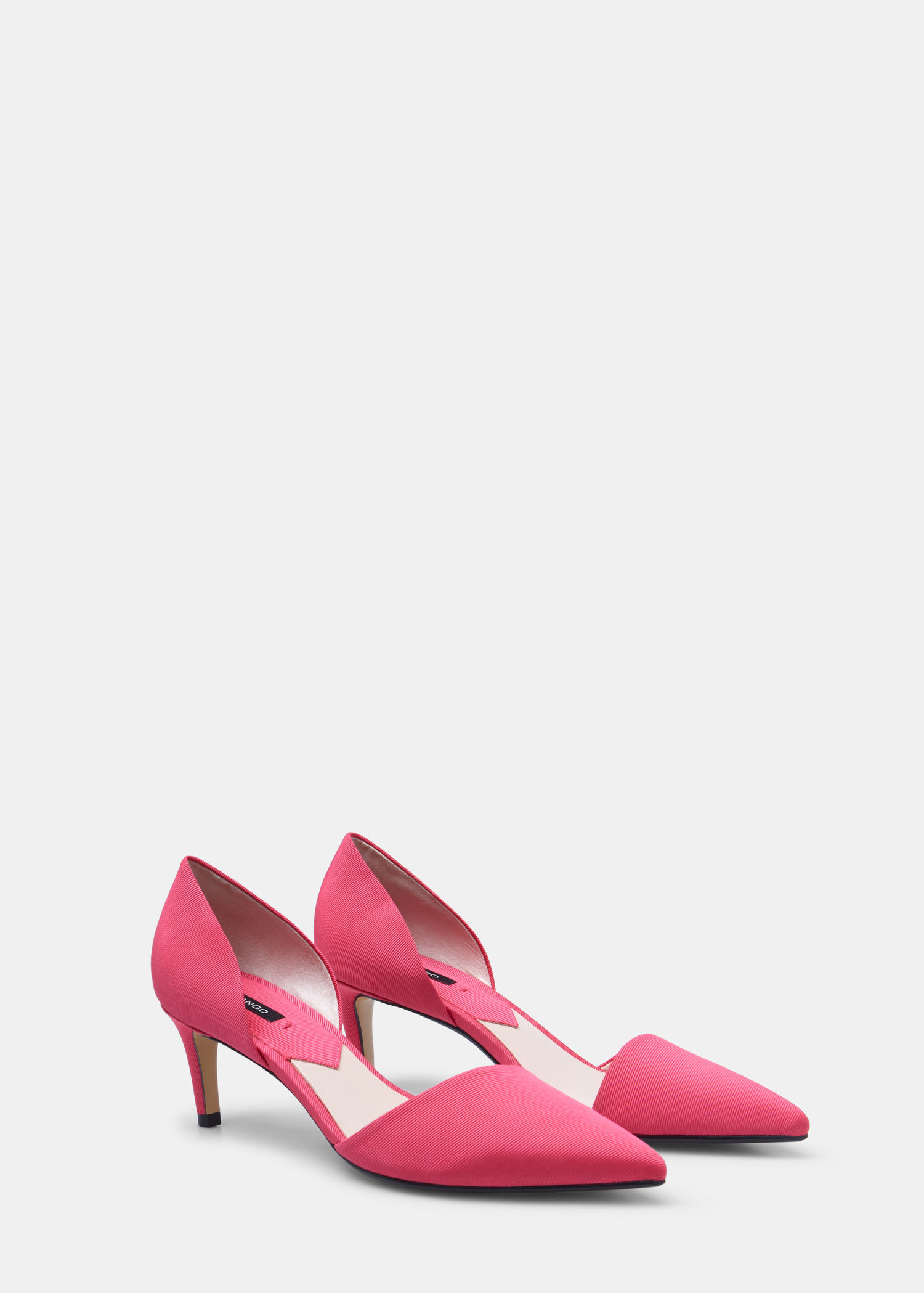 Lyst - Mango Pointed Toe Pumps in Pink