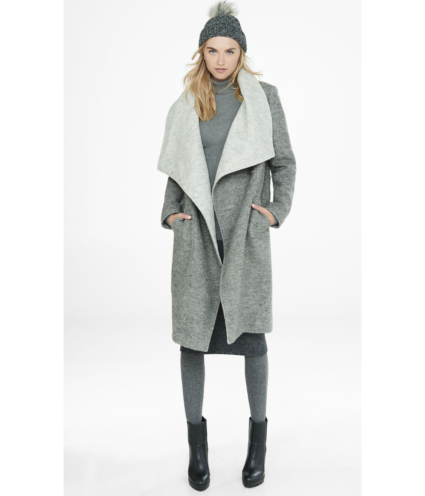 blanket wrap coat