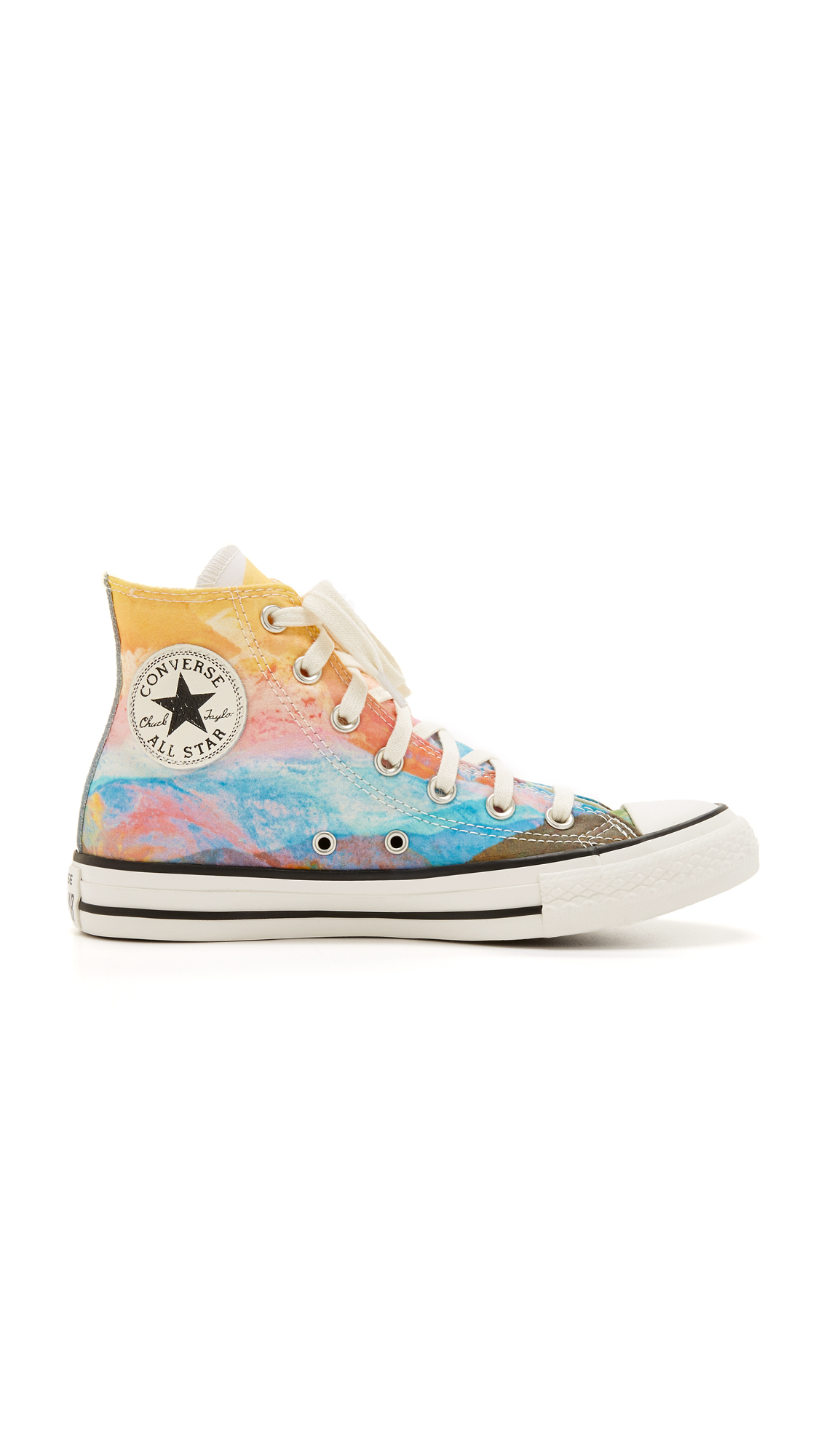 Converse Chuck Taylor All Star Photo Reel Sunset Sneakers in Orange | Lyst