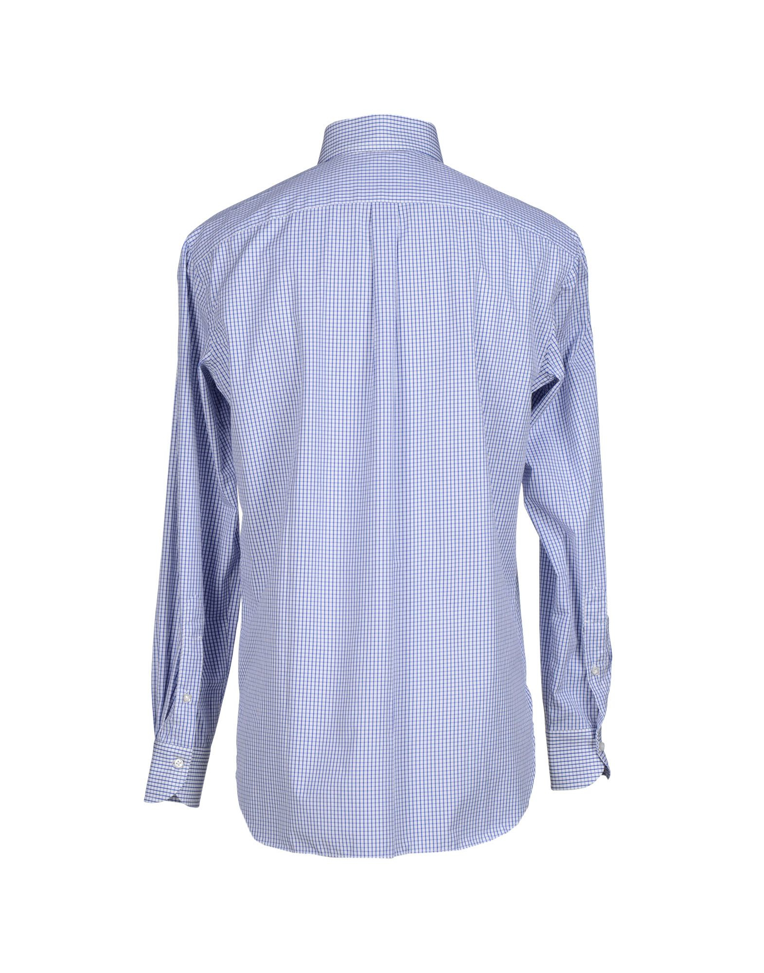 Luigi borrelli napoli Shirt in Blue for Men | Lyst