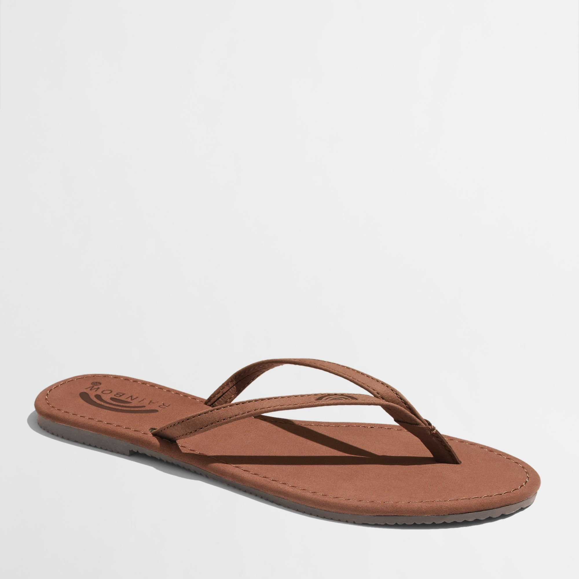 rainbow tango flip flops