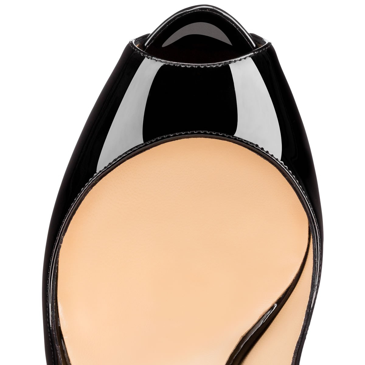 christian louboutin Private Number\u0026#39; peep-toe pumps | cosmetics ...