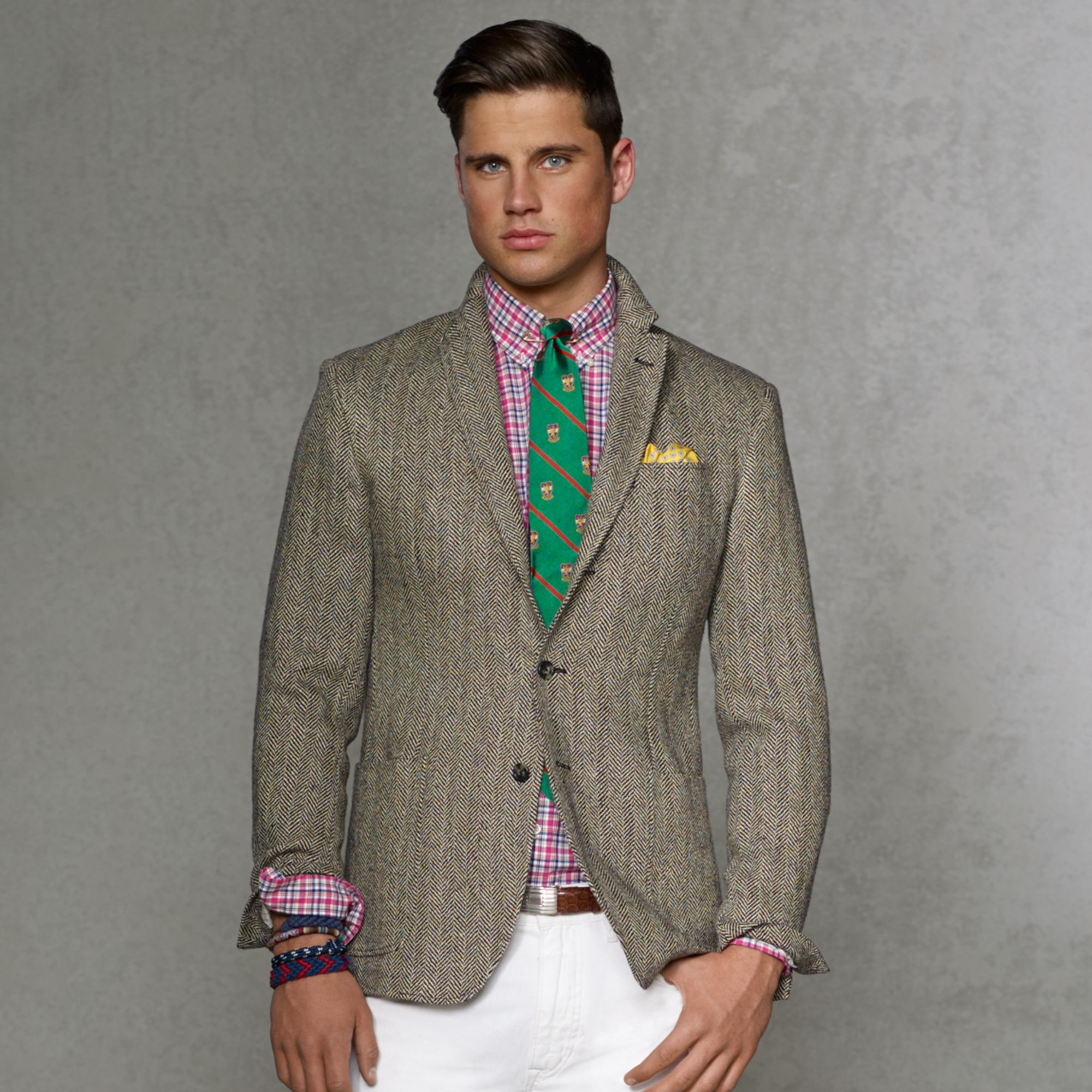 ralph lauren herringbone jacket