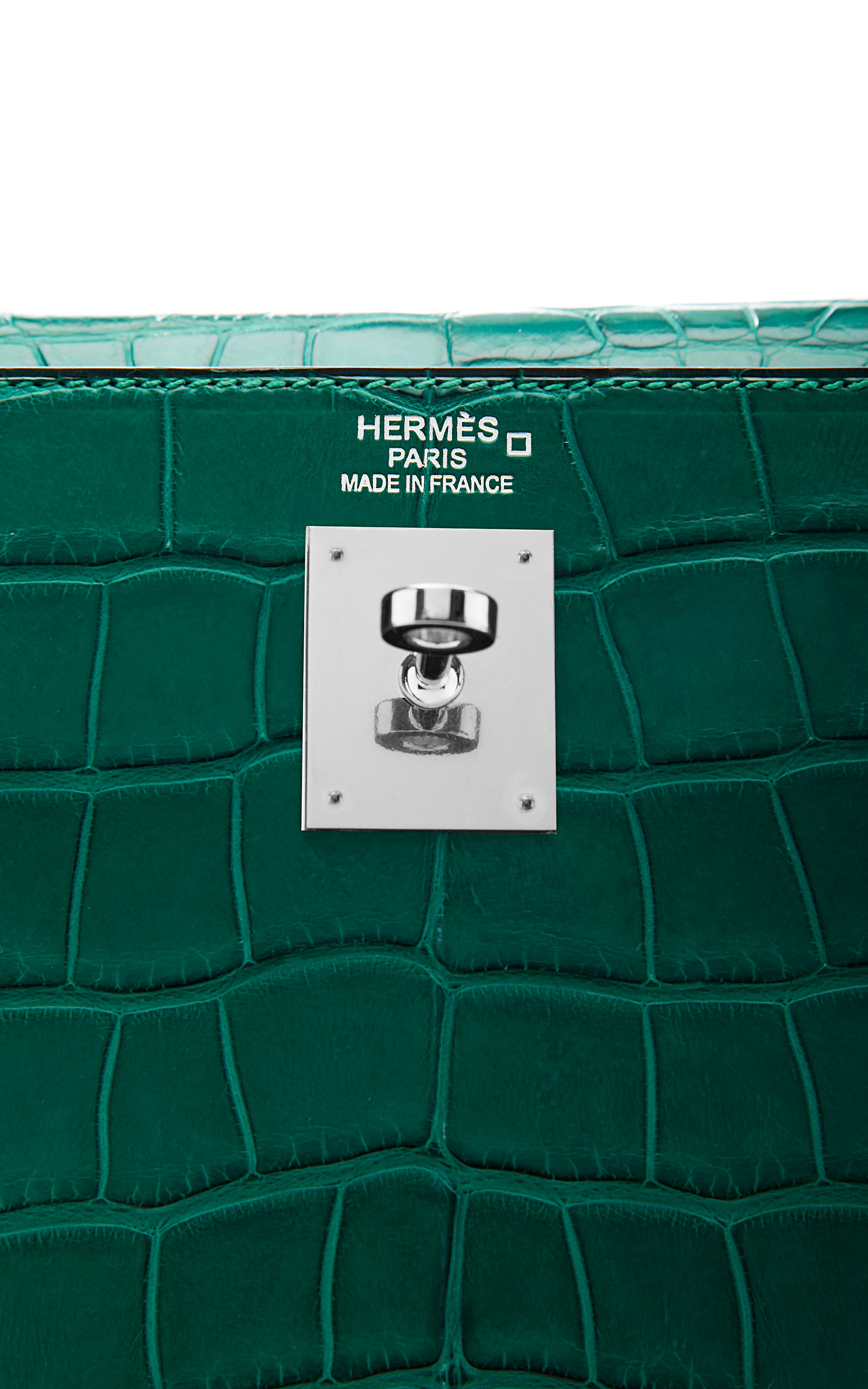 Heritage auctions special collection 35cm Hermes Malachite Matte ...  