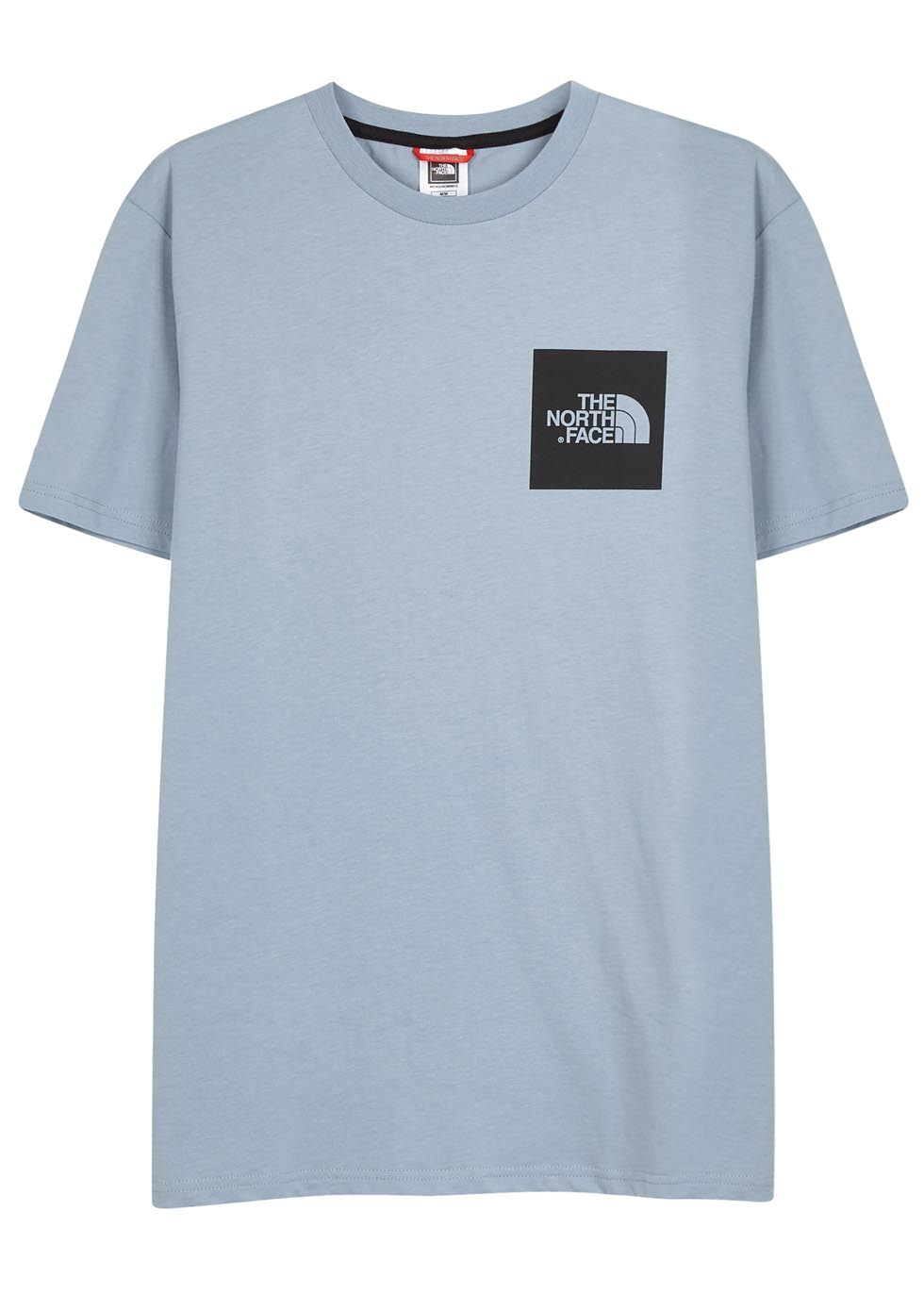 light blue north face t shirt