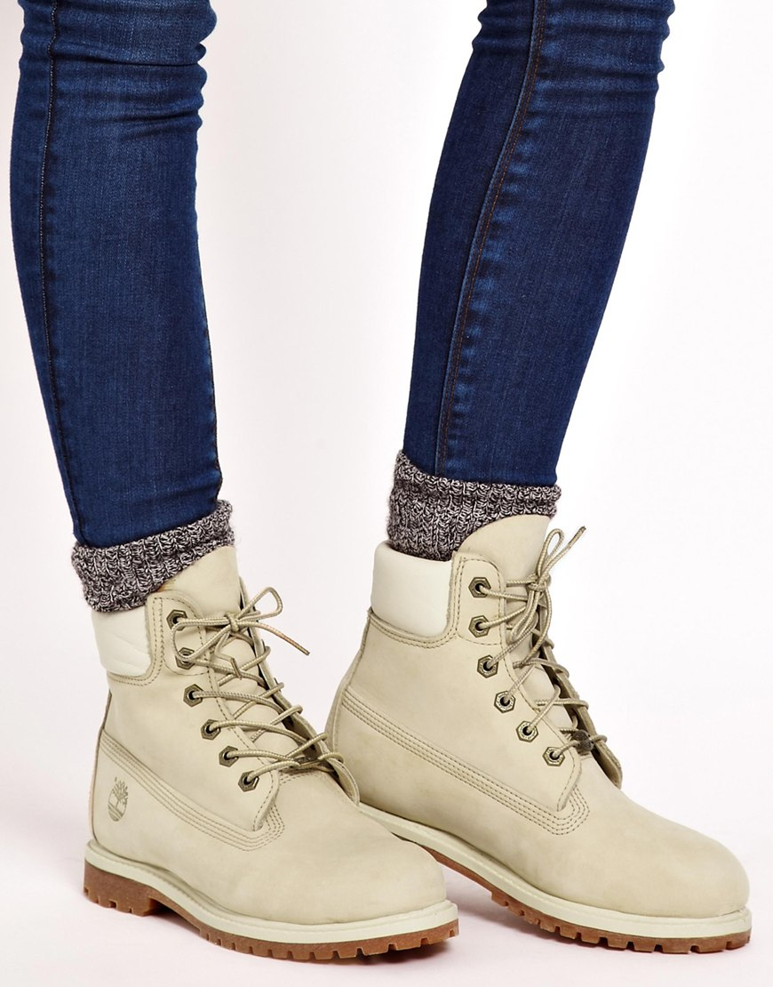 timberland boots with white soles