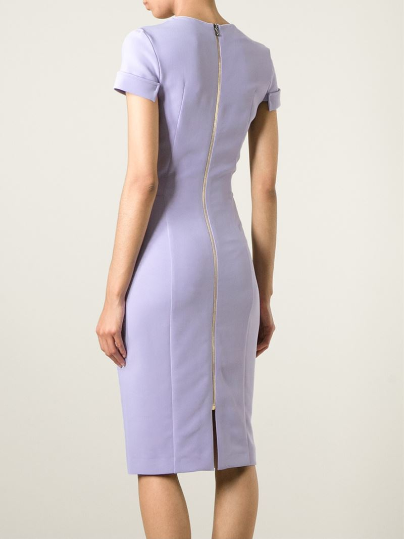 roland mouret purple dress