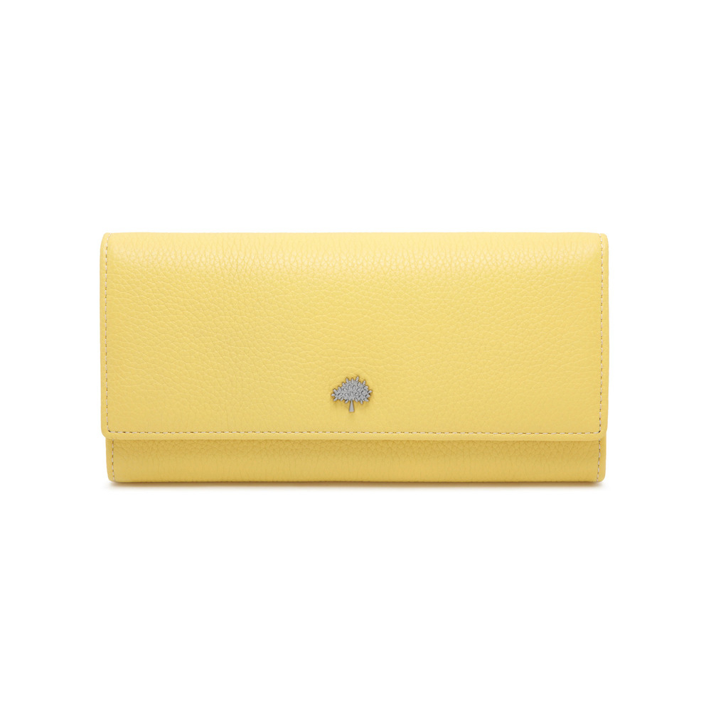 yellow wallet womens