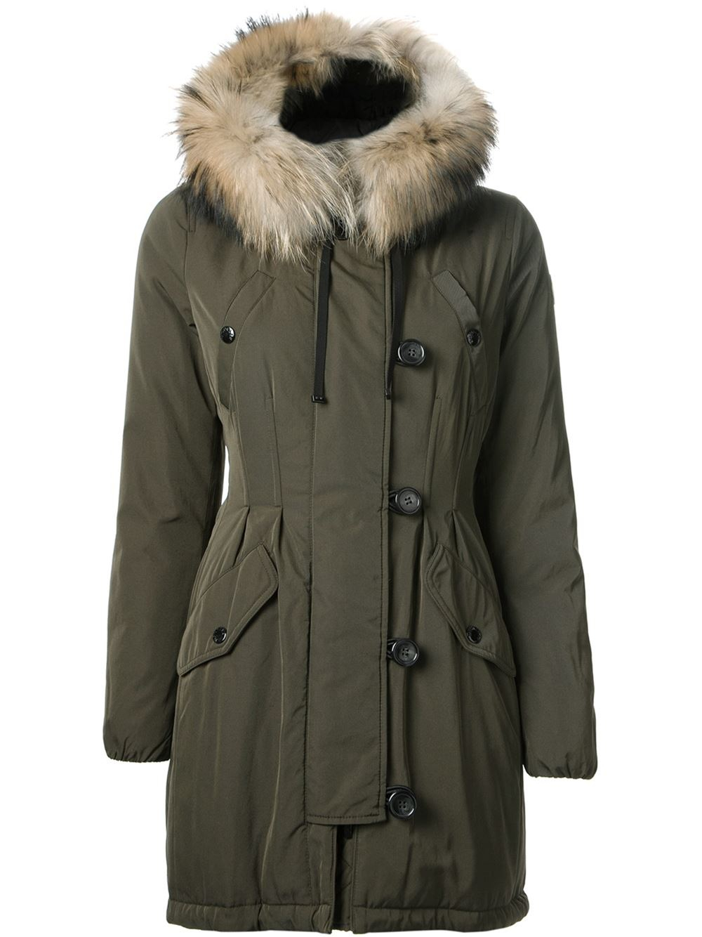 Moncler Arrious Parka in Green | Lyst