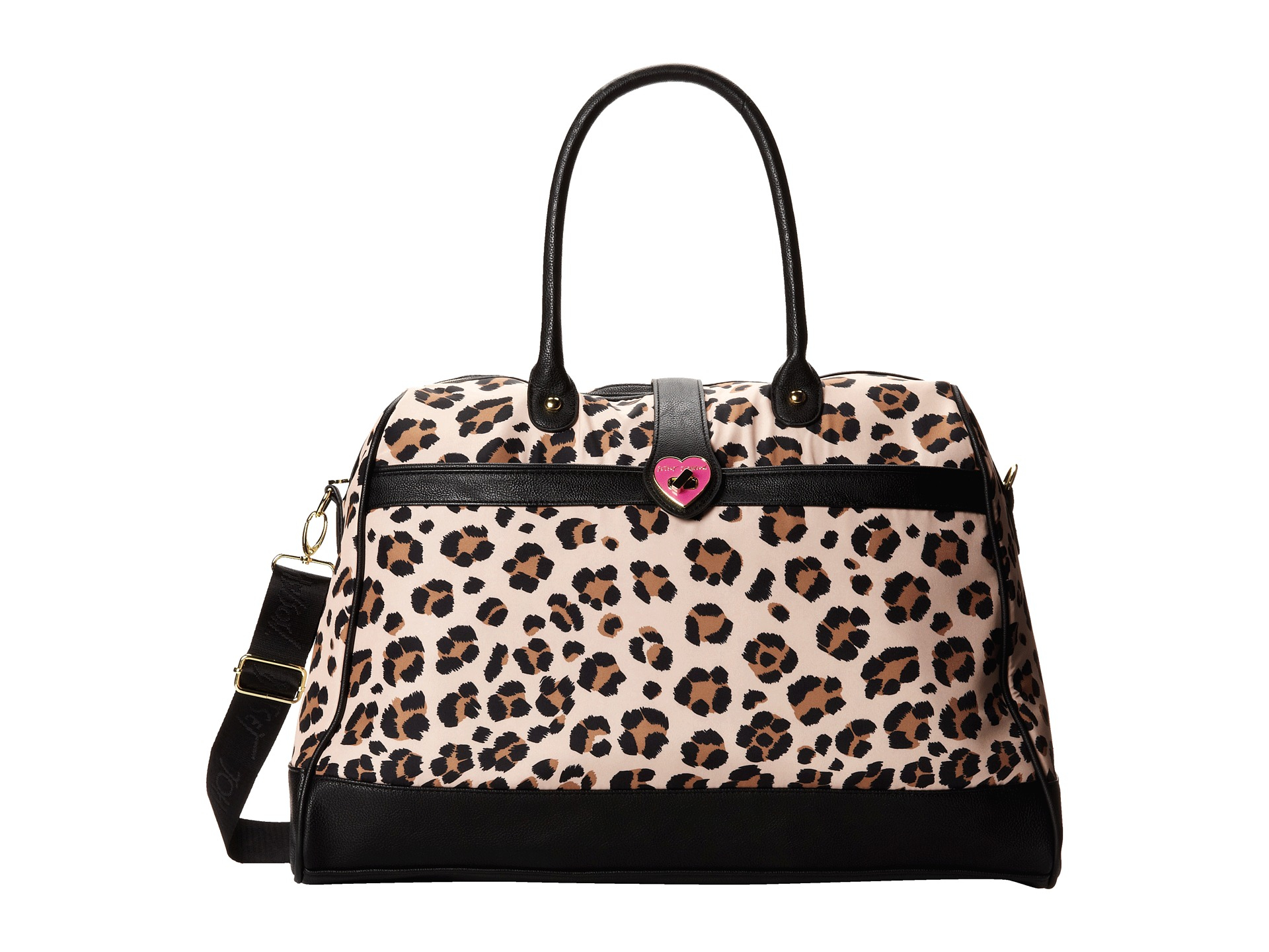 Betsey Johnson Leopard-Print Weekender Bag | Lyst