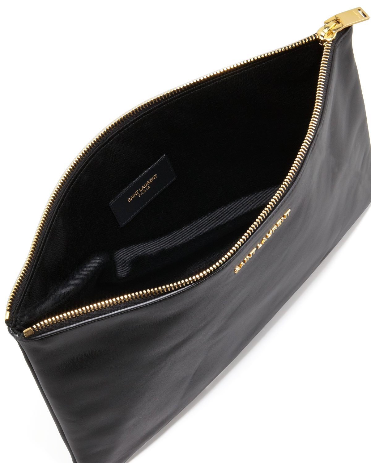 zip clutch bag