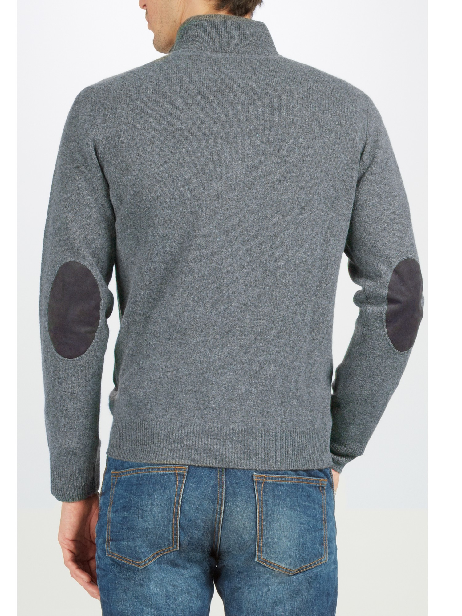 hackett half zip jumper