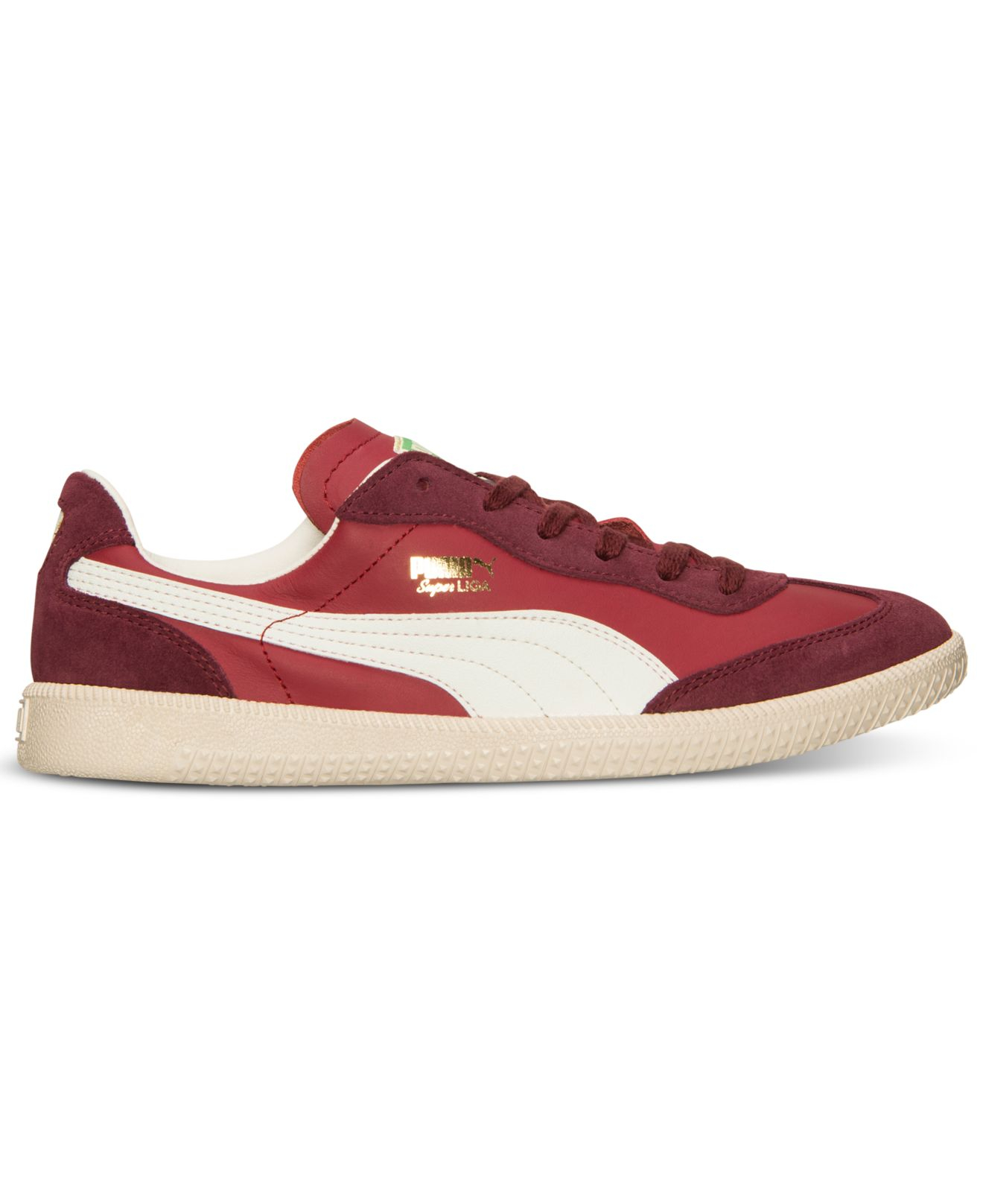 PUMA Men'S Super Liga Og Retro Casual Sneakers From Finish Line in Red for  Men | Lyst