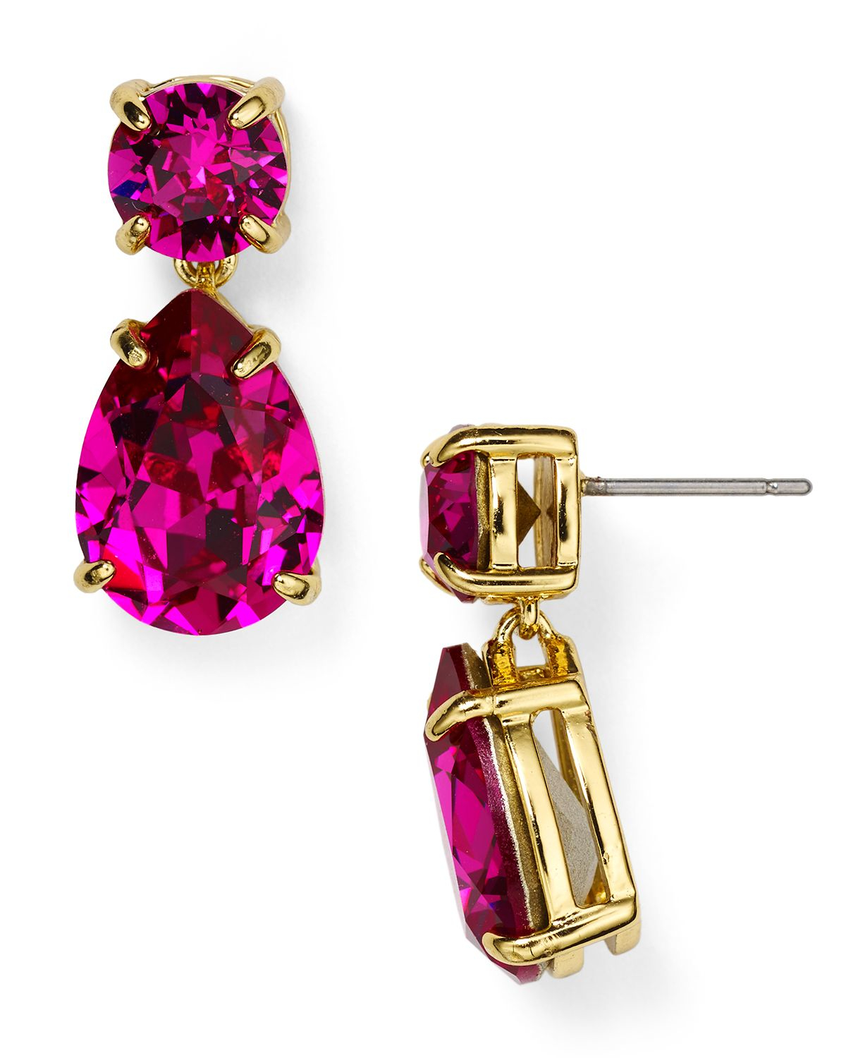 Kate Spade Fancy That Drop Earrings in Fuschia (Pink) Lyst