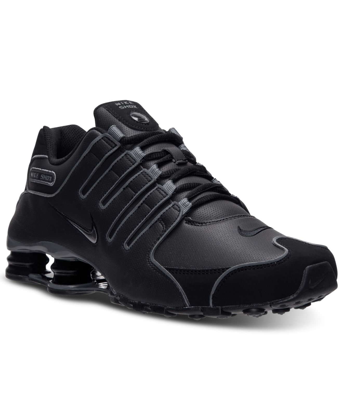 Nike Leather Men's Shox Nz Sl Running Sneakers From Finish Line in ...