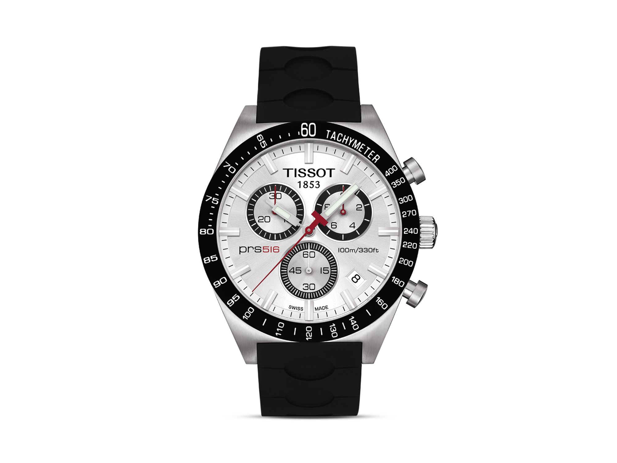 mens tissot prs516 chronograph watch t1004171605100