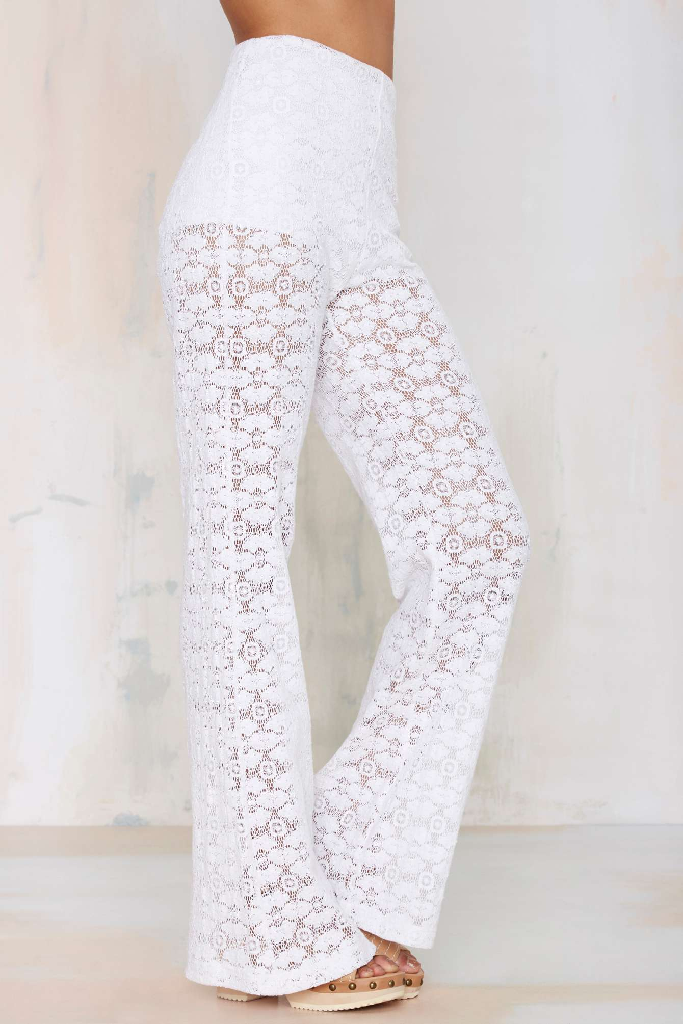crochet bell bottom pants