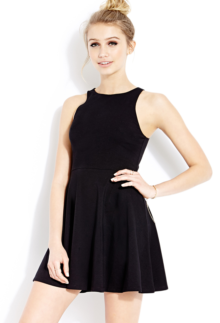 Black skater discount dresses for juniors