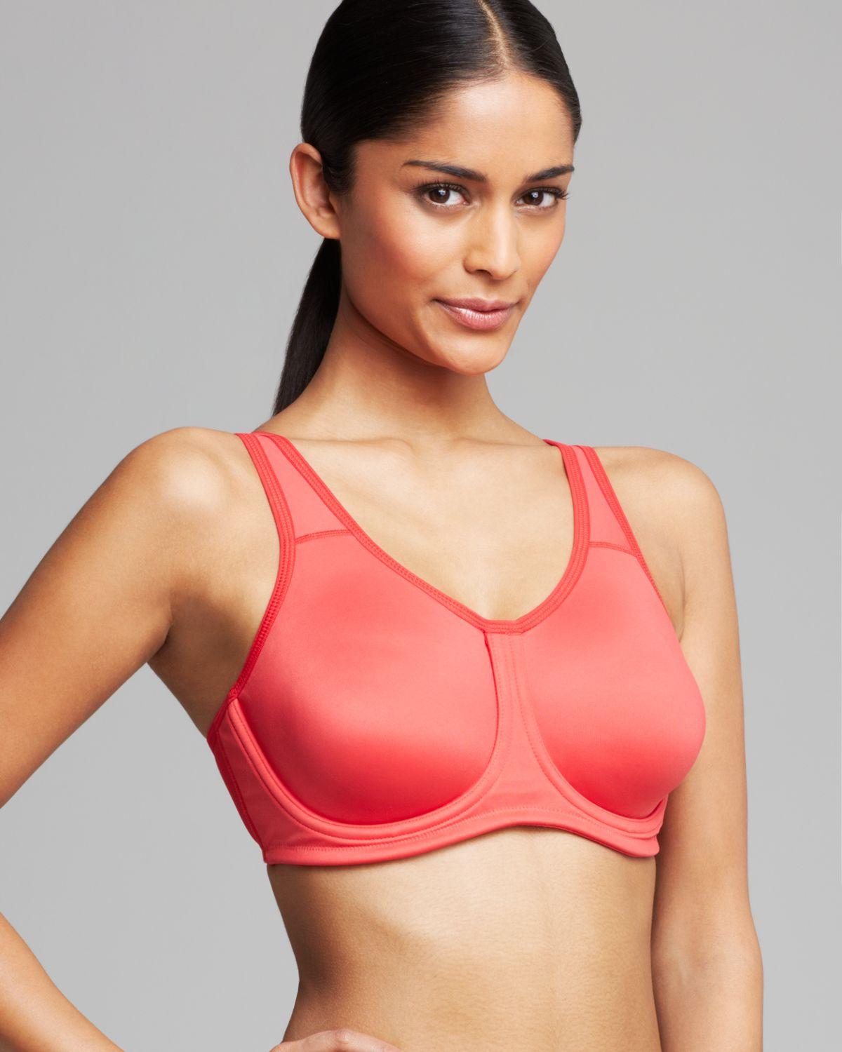 unlined sports bra