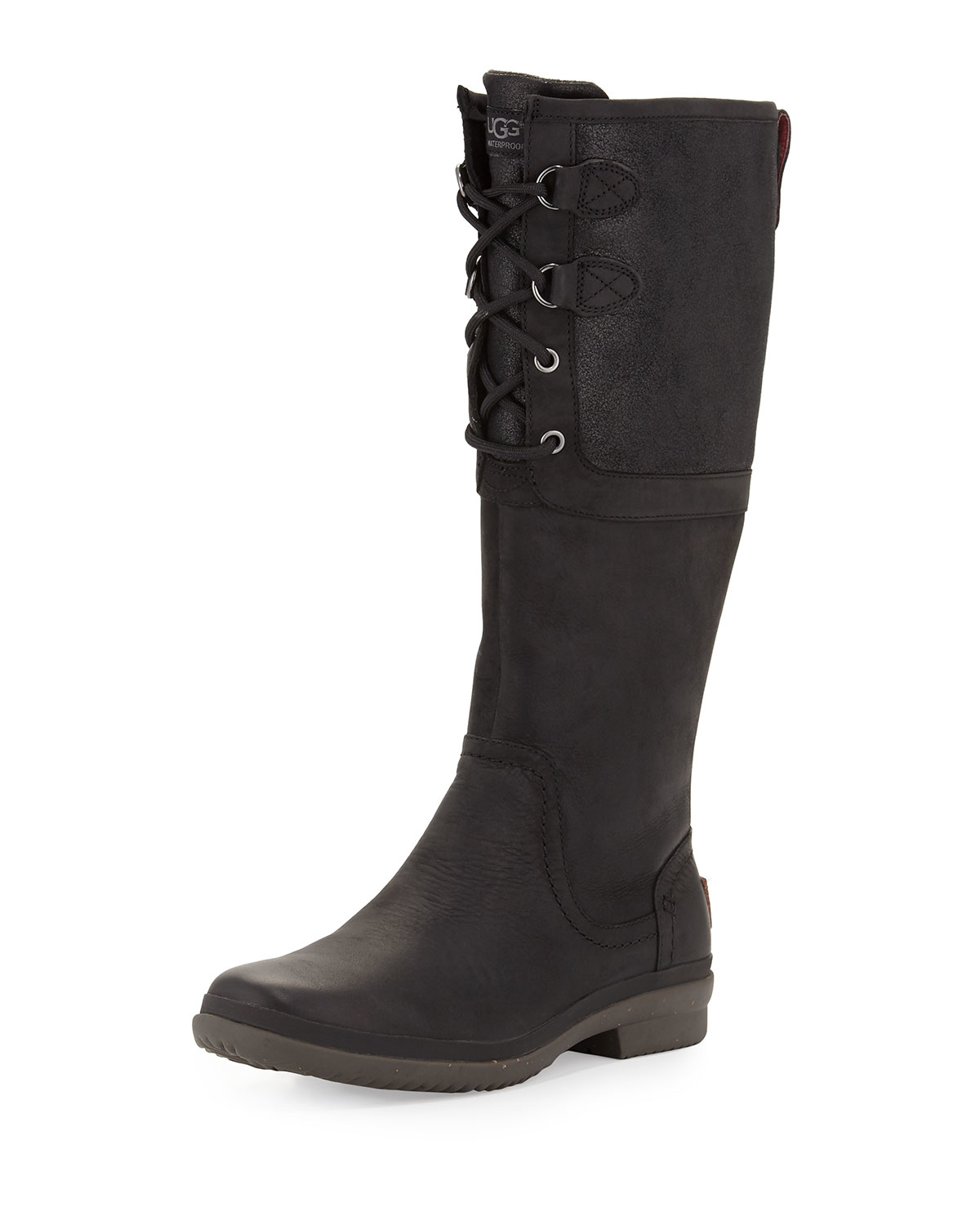 womens ugg 'elsa' boot in black womens ugg 'elsa' boot in black