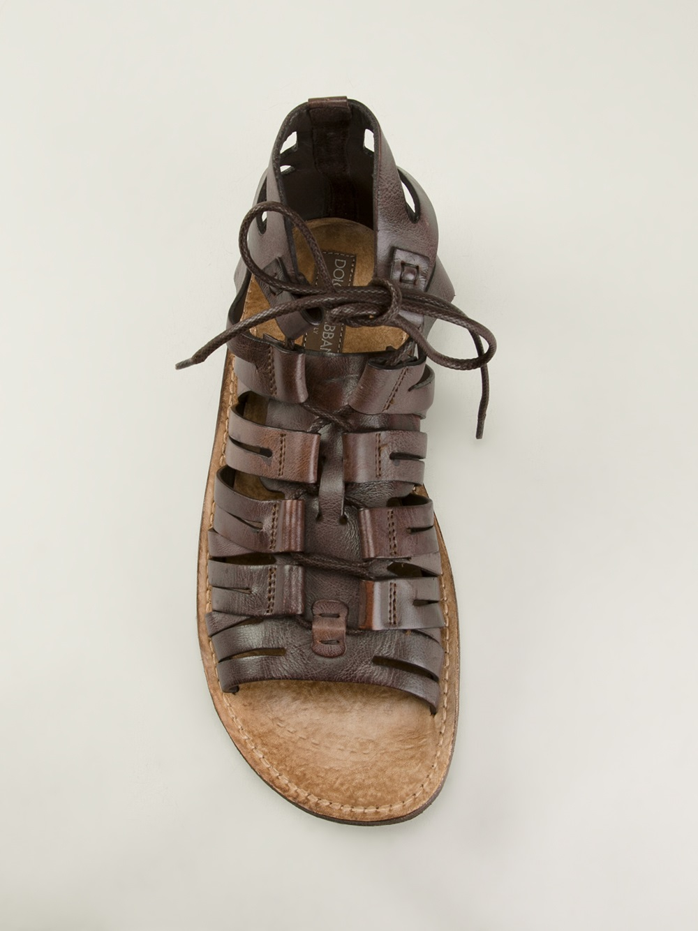 dolce and gabbana gladiator sandals