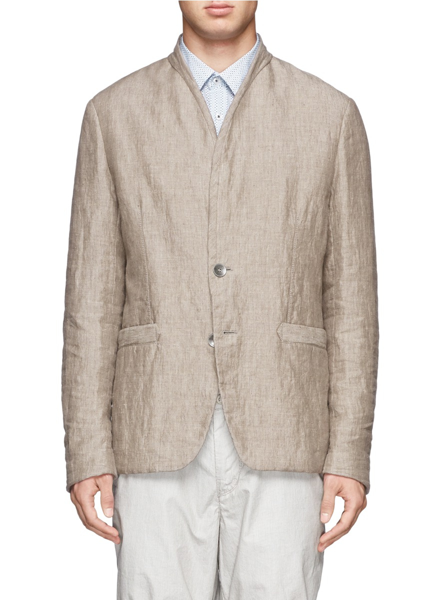 armani linen