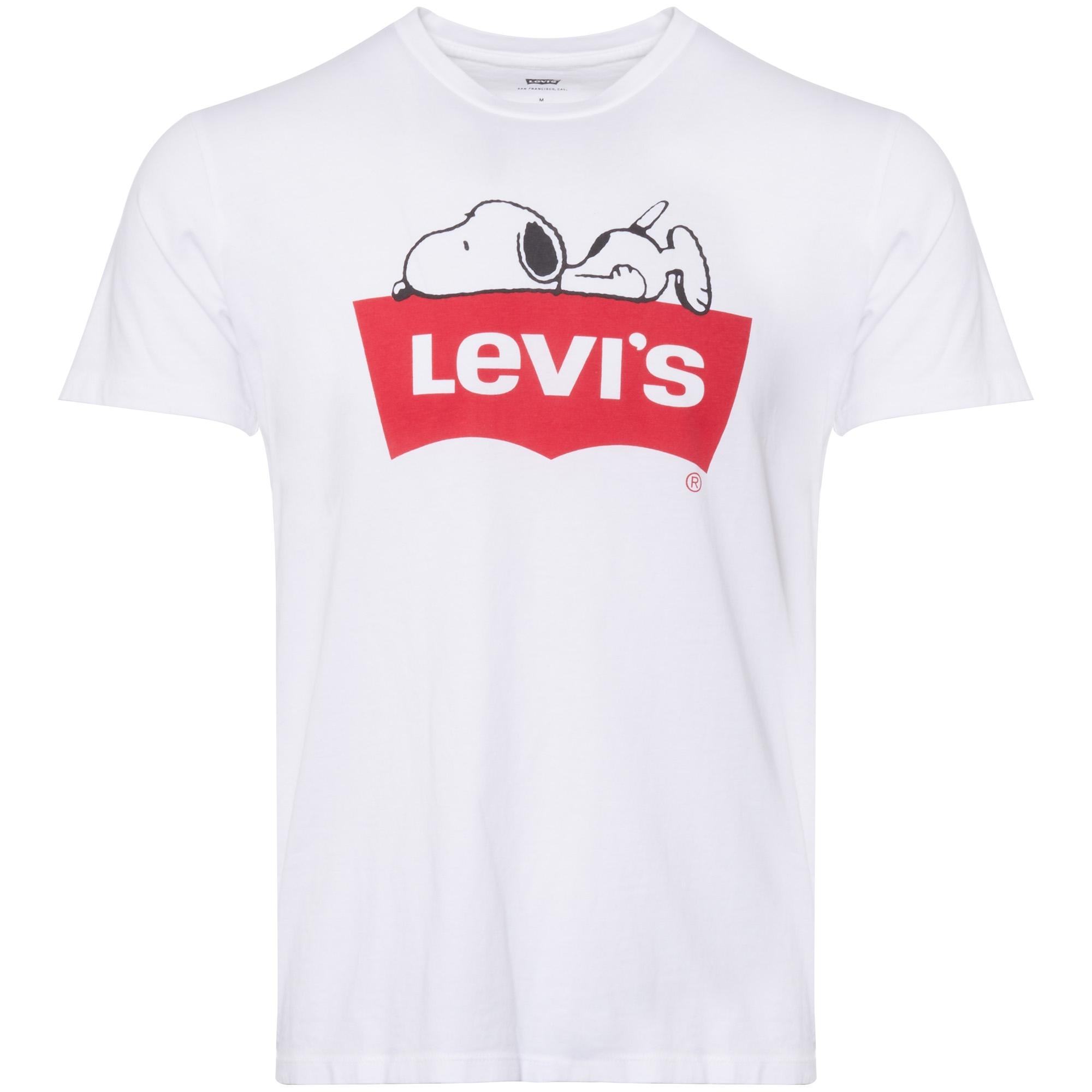Levi's Levi's X Peanuts T-shirt in White for Men | Lyst UK