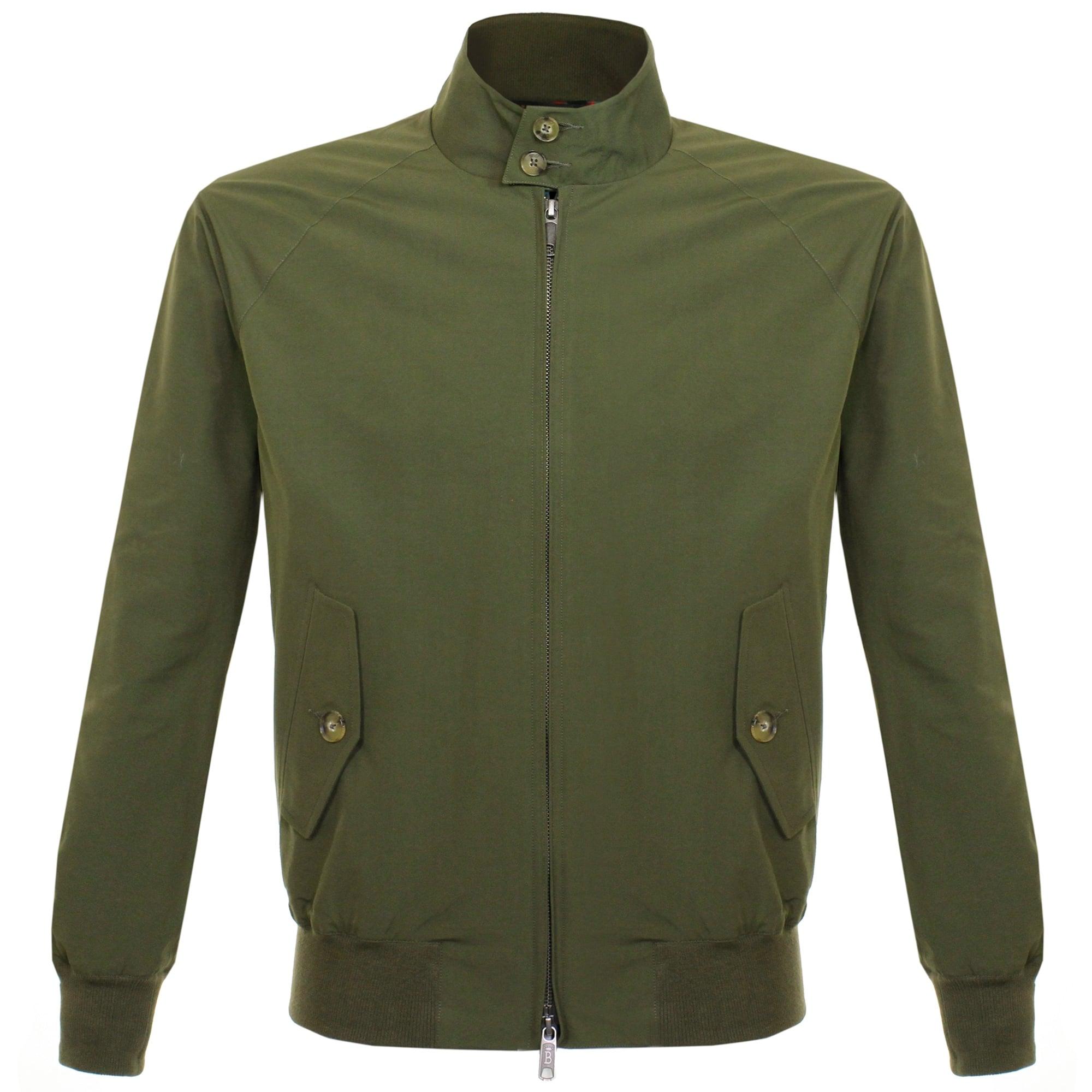 Baracuta Cotton Original G9 Beech Military Green Harrington Jacket for ...