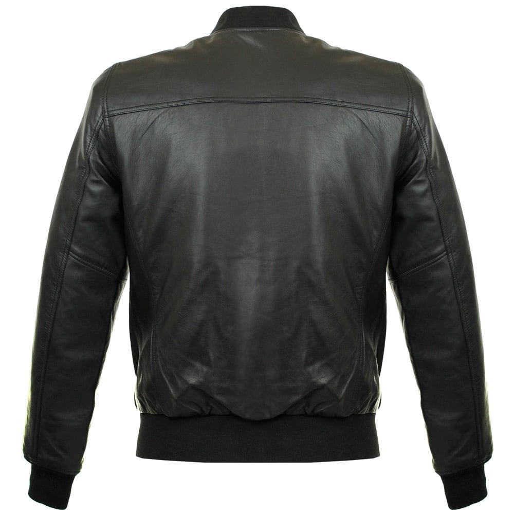 Schott Nyc Schott Lc 2305B Black Lambskin Leather Jacket Lc2305B for ...