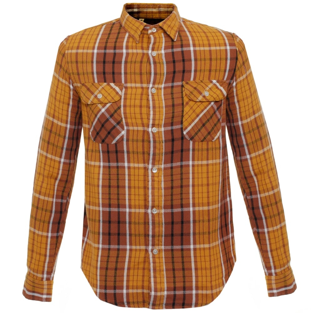 Levi's Levi's Vintage Shorthorn Brown Flannel Shirt for Men Lyst