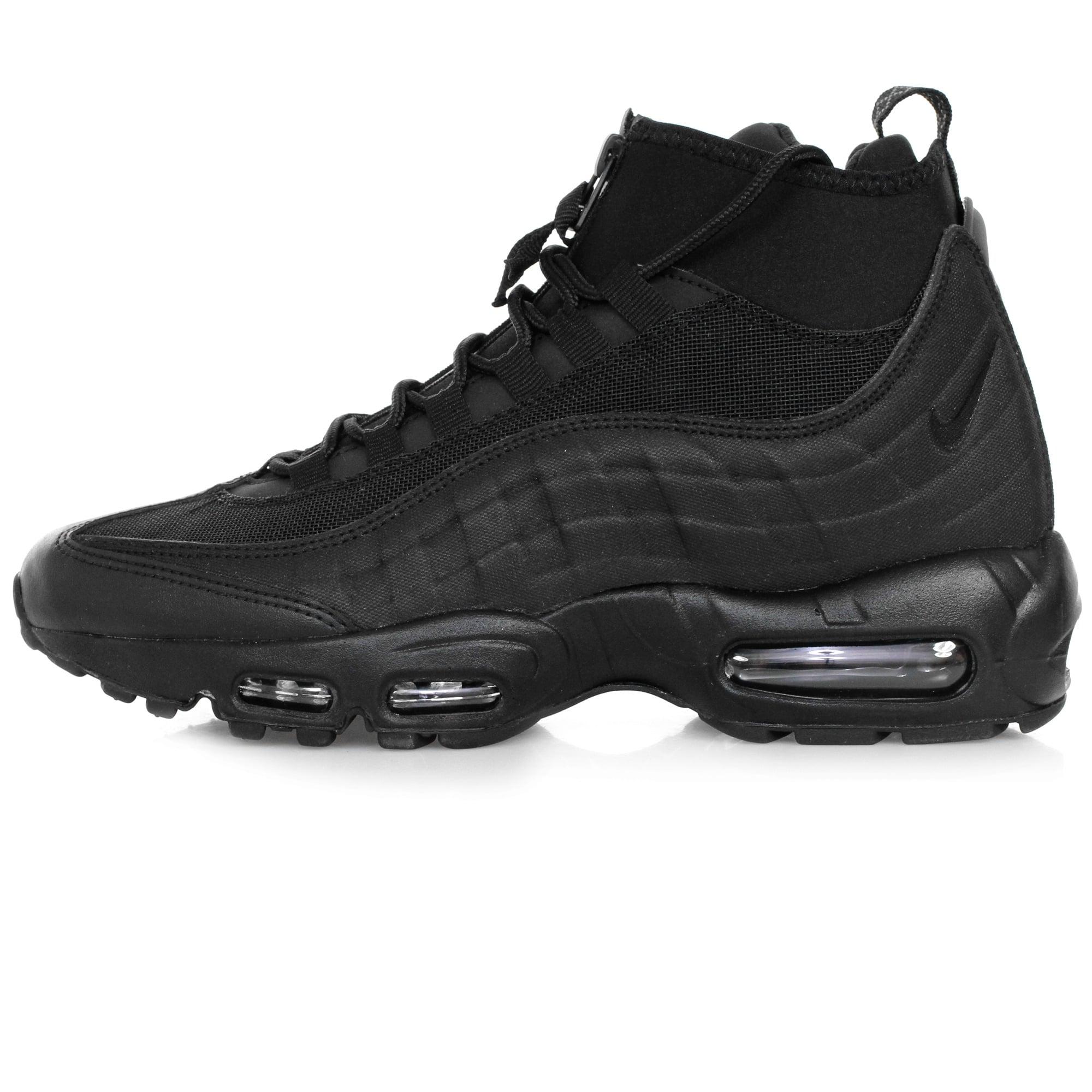 Nike Leather Air Max 95 Sneakerboot Black Shoe 806809 002 For Men Lyst