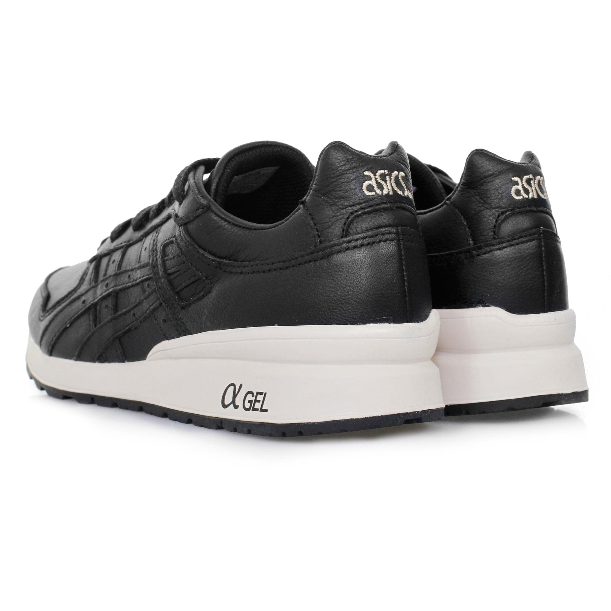 Asics Gtii Black Leather Shoe H7l2l for Men Lyst
