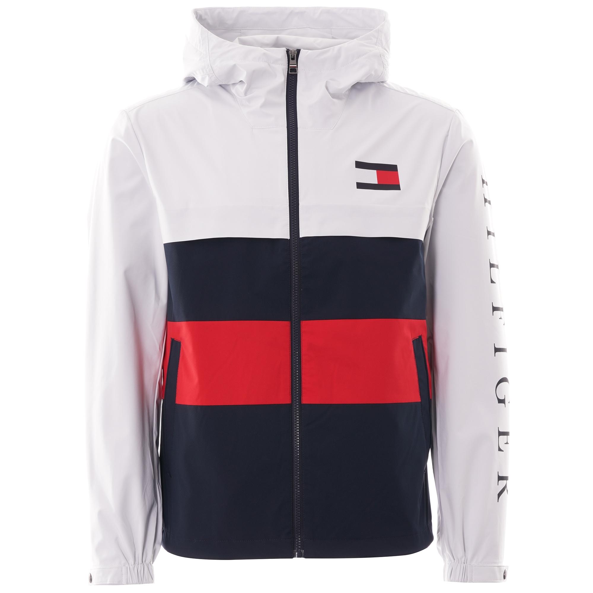 Tommy Hilfiger Colourblock White Hooded 