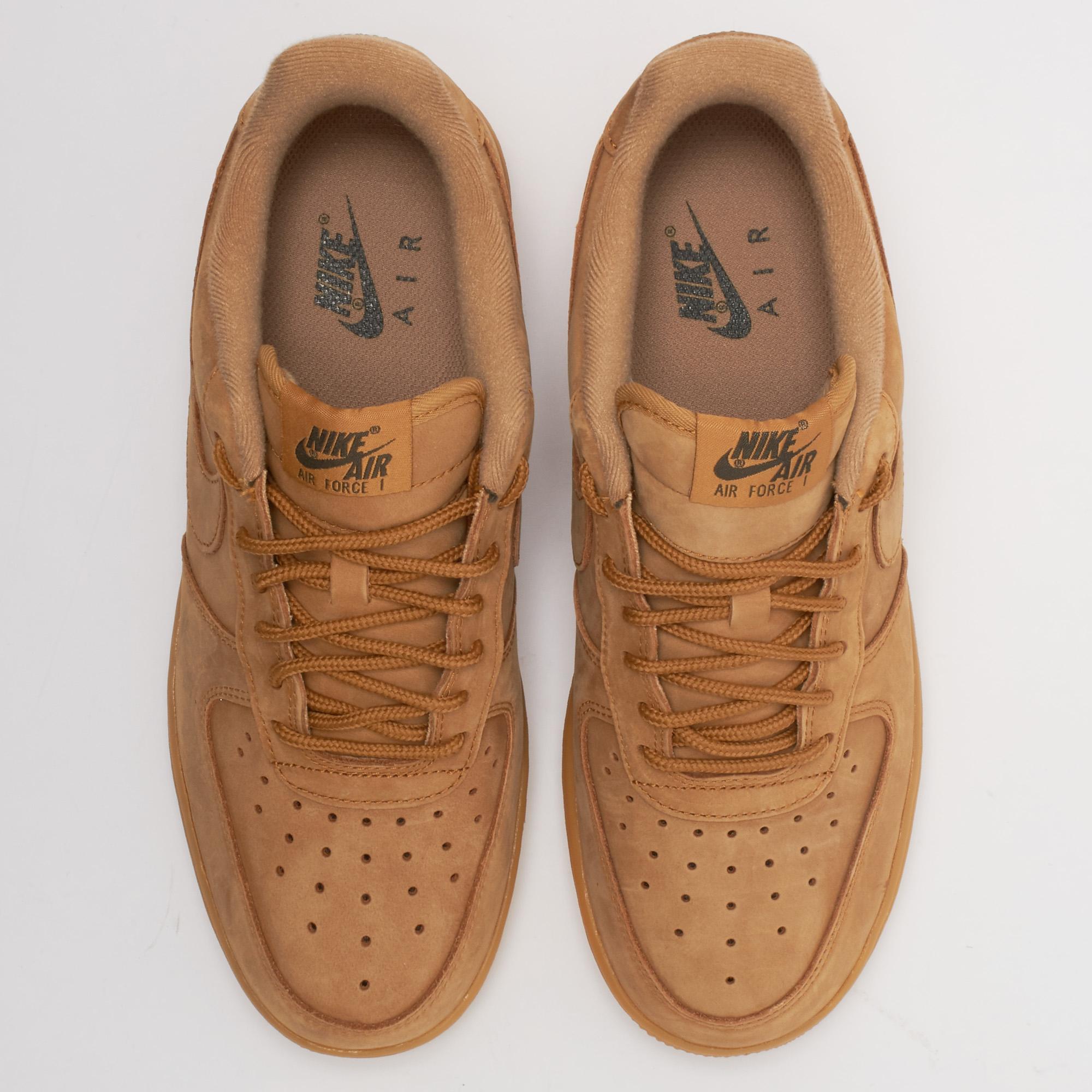 Air Force Trainers Nike Camel Size UK In Suede 29733635, 48% OFF