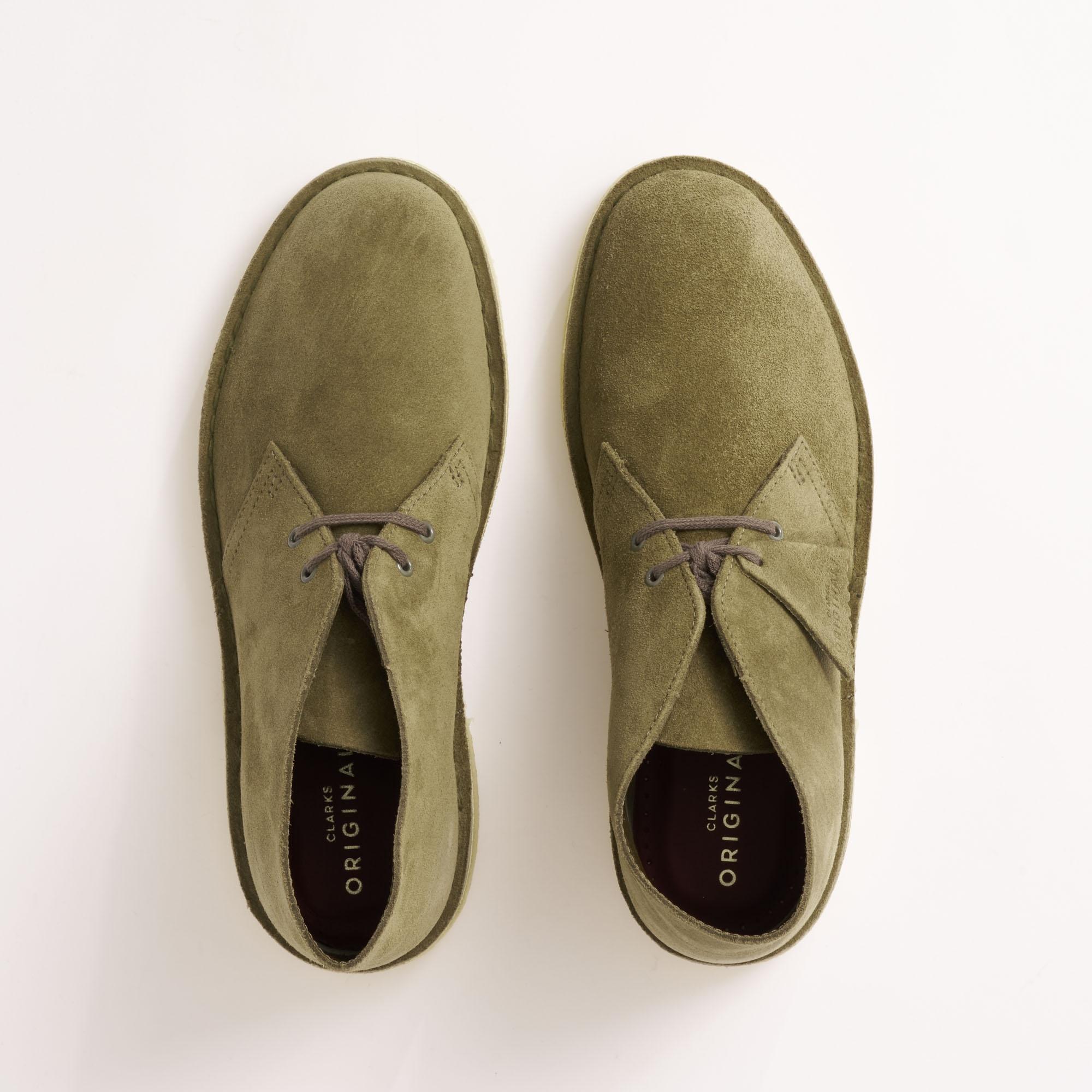 clarks olive desert boot
