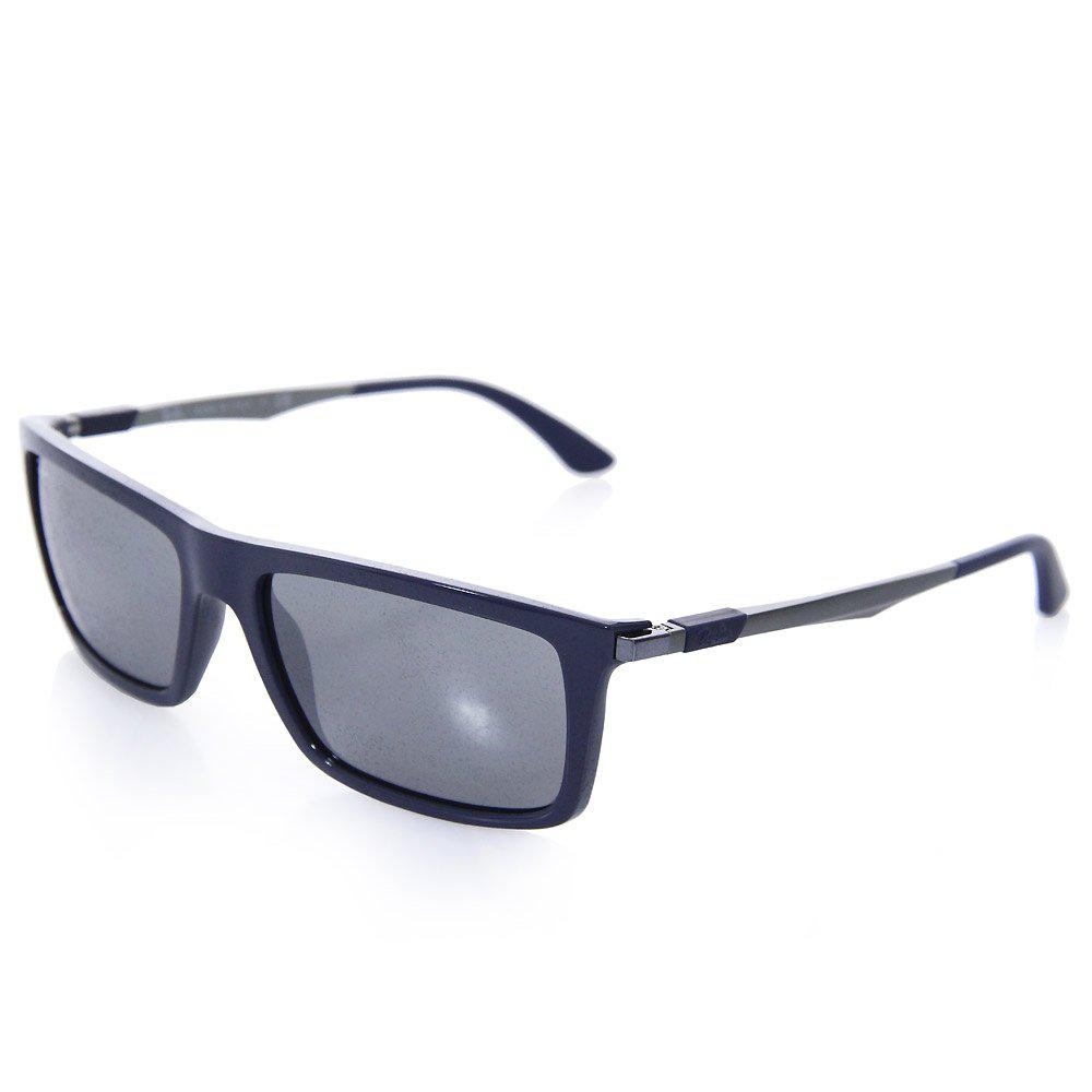 Ray Ban Synthetic Rb4214 Navy Sunglasses 0rb4214 61296g In