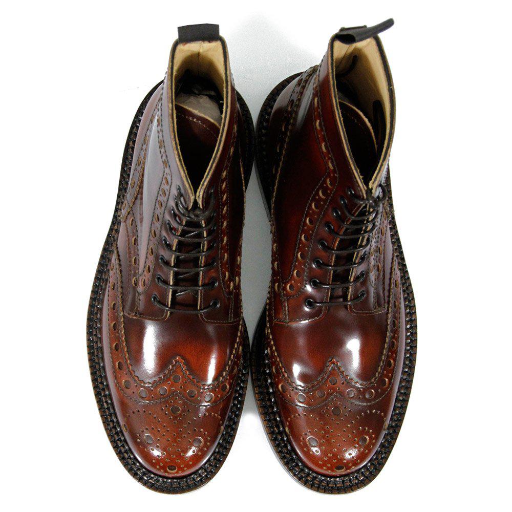 triple welted brogues