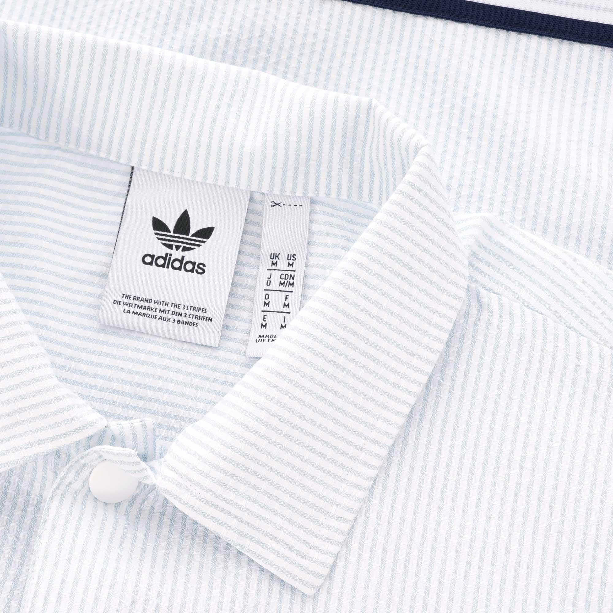 adidas seersucker shooting shirt