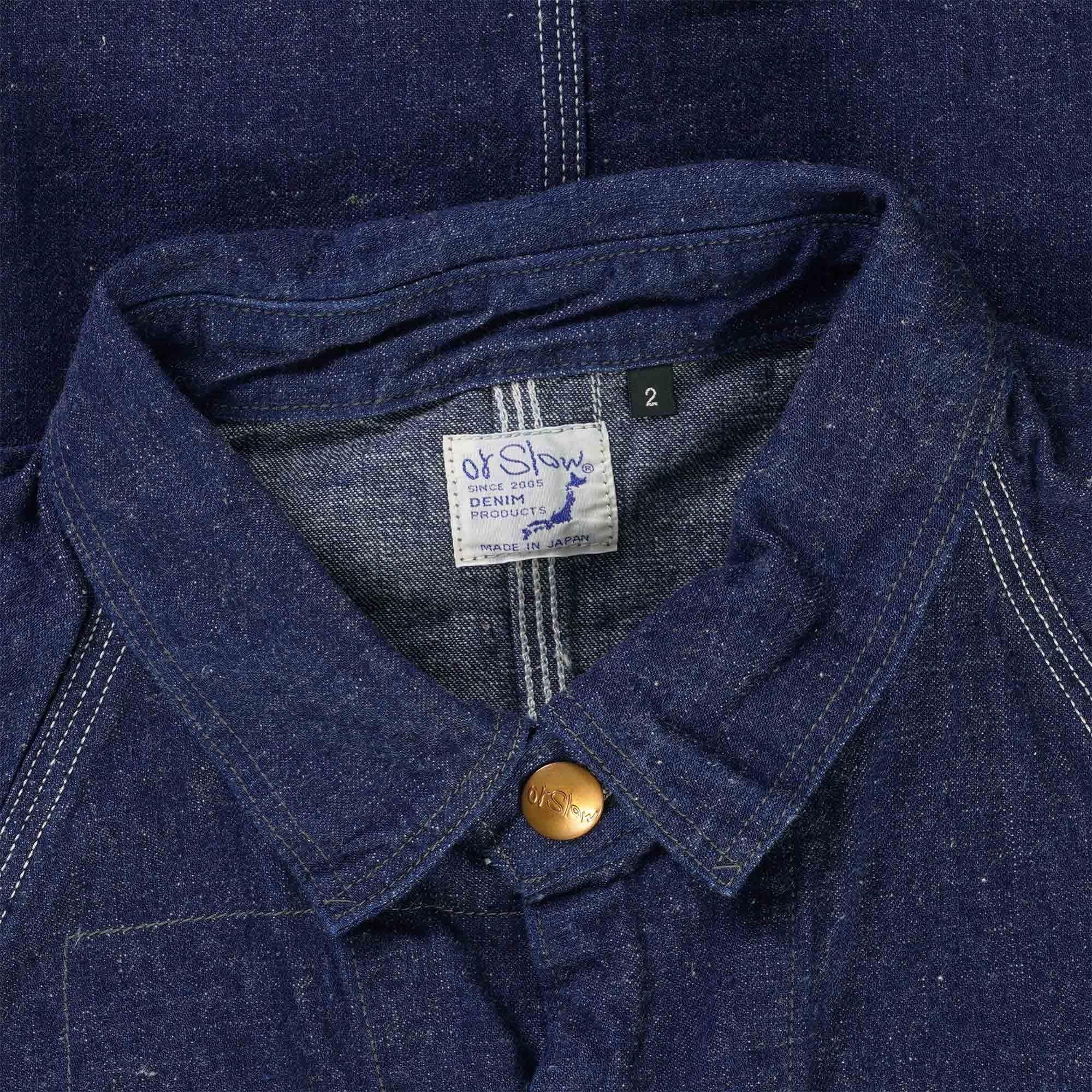 Orslow 1950s Coverall Denim Jacket in Blue for Men | Lyst UK