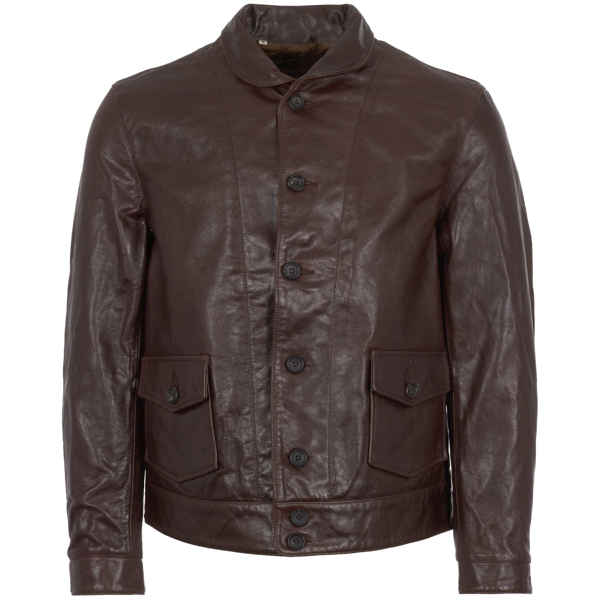 Lyst Levi S 1930 Menlo Leather Jacket In Brown For Men Save Levi S Brown 1930 Menlo Leather Jacket
