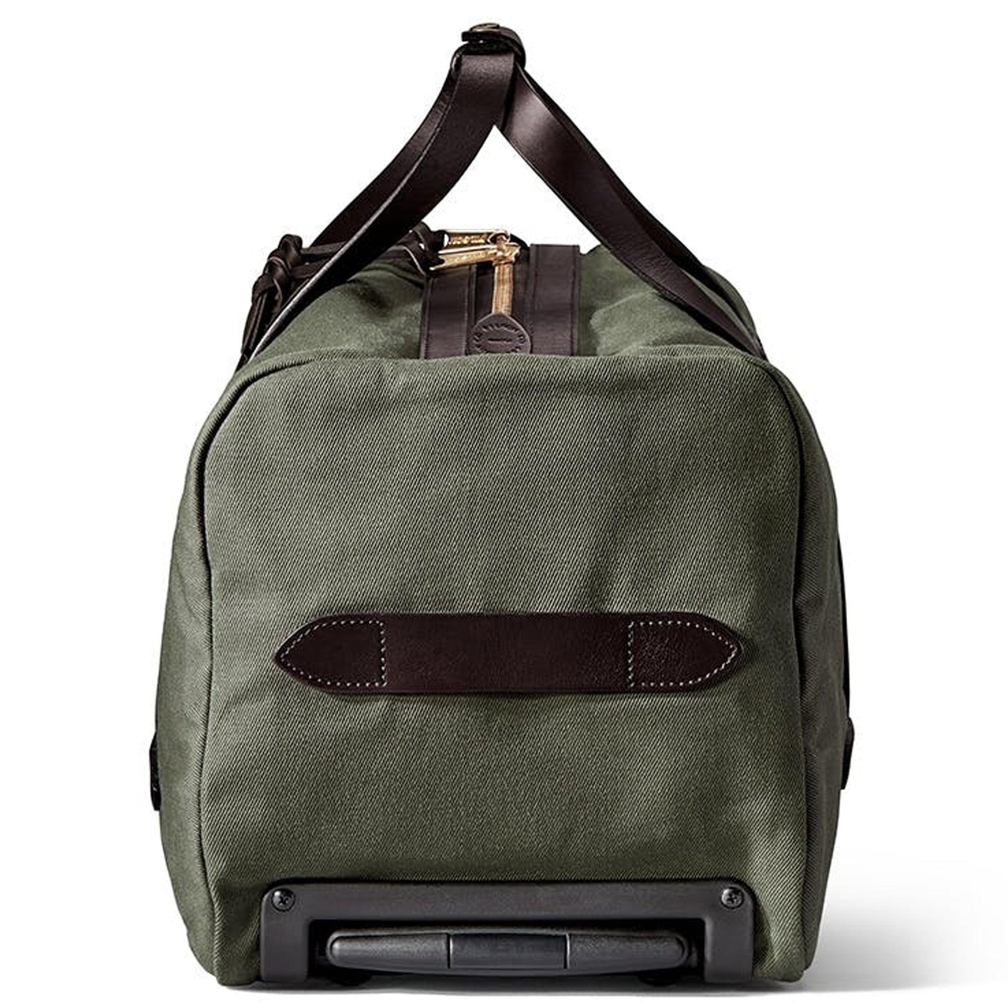 Filson Leather Small Rolling Duffle Bag in Black for Men Lyst