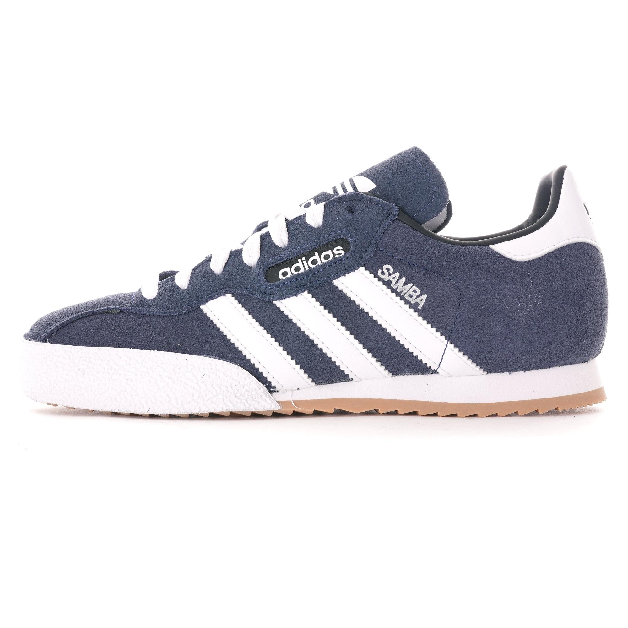 adidas samba trainers blue
