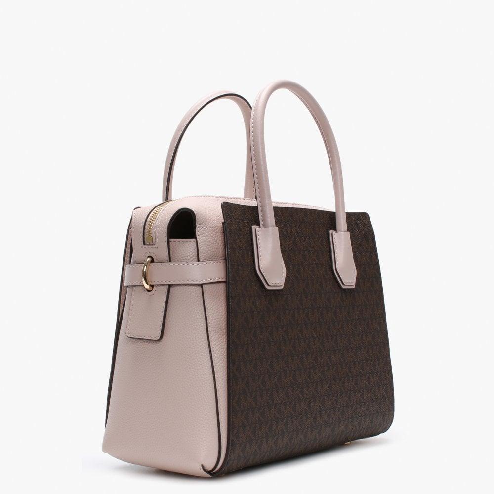 Michael kors on sale brown satchel