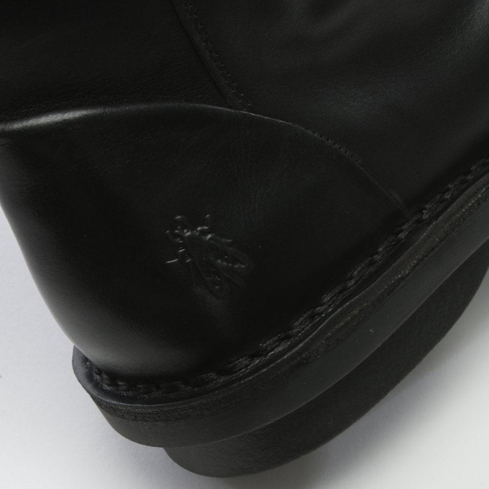 Folk Black Leather Calf Boots - Lyst