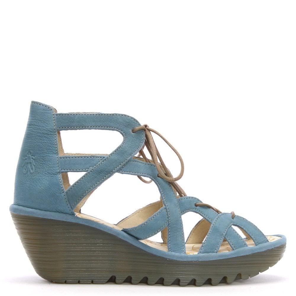fly london blue sandals