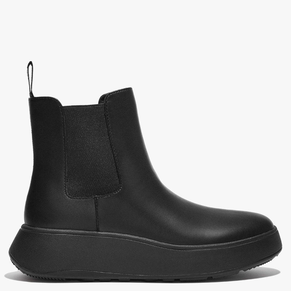 Fitflop F Mode Black Leather Chelsea Boots Lyst UK