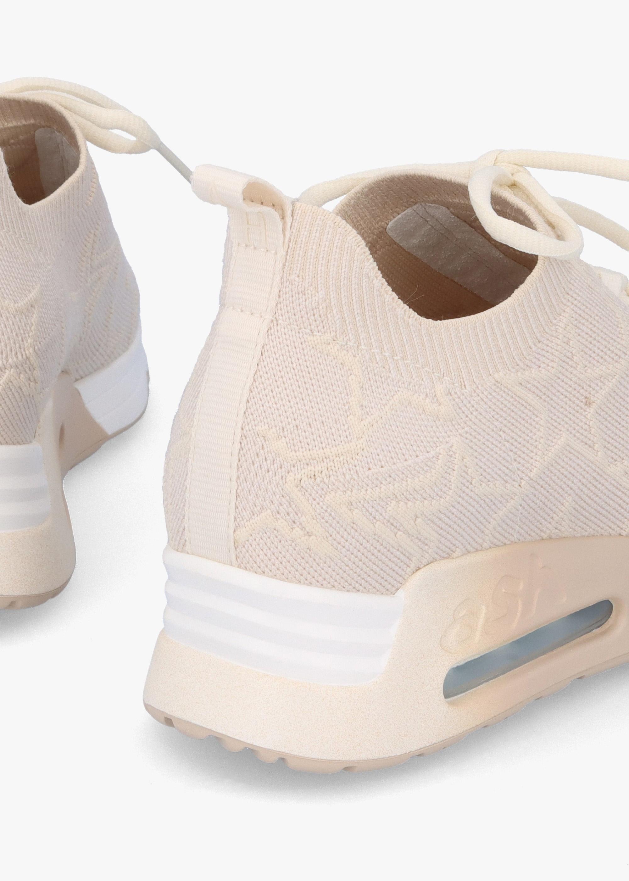 Ash Lucky Star Tofu Shell Knitted Trainers in White Lyst